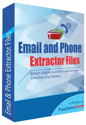 Email and Phone Extractor Files