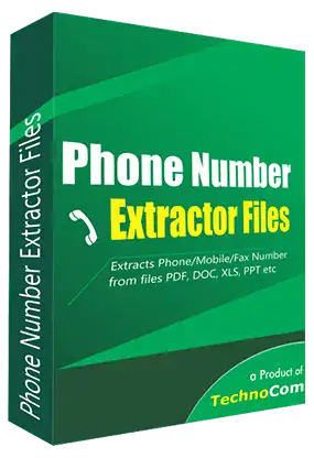 Phone Numbers Extractor Files 