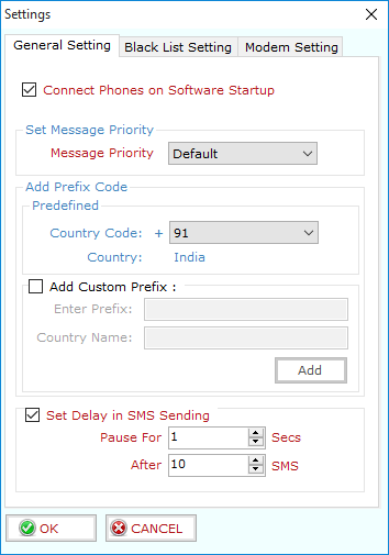 Multiple Bulk SMS Sender