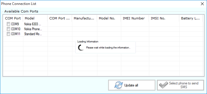 Multiple Bulk SMS Sender